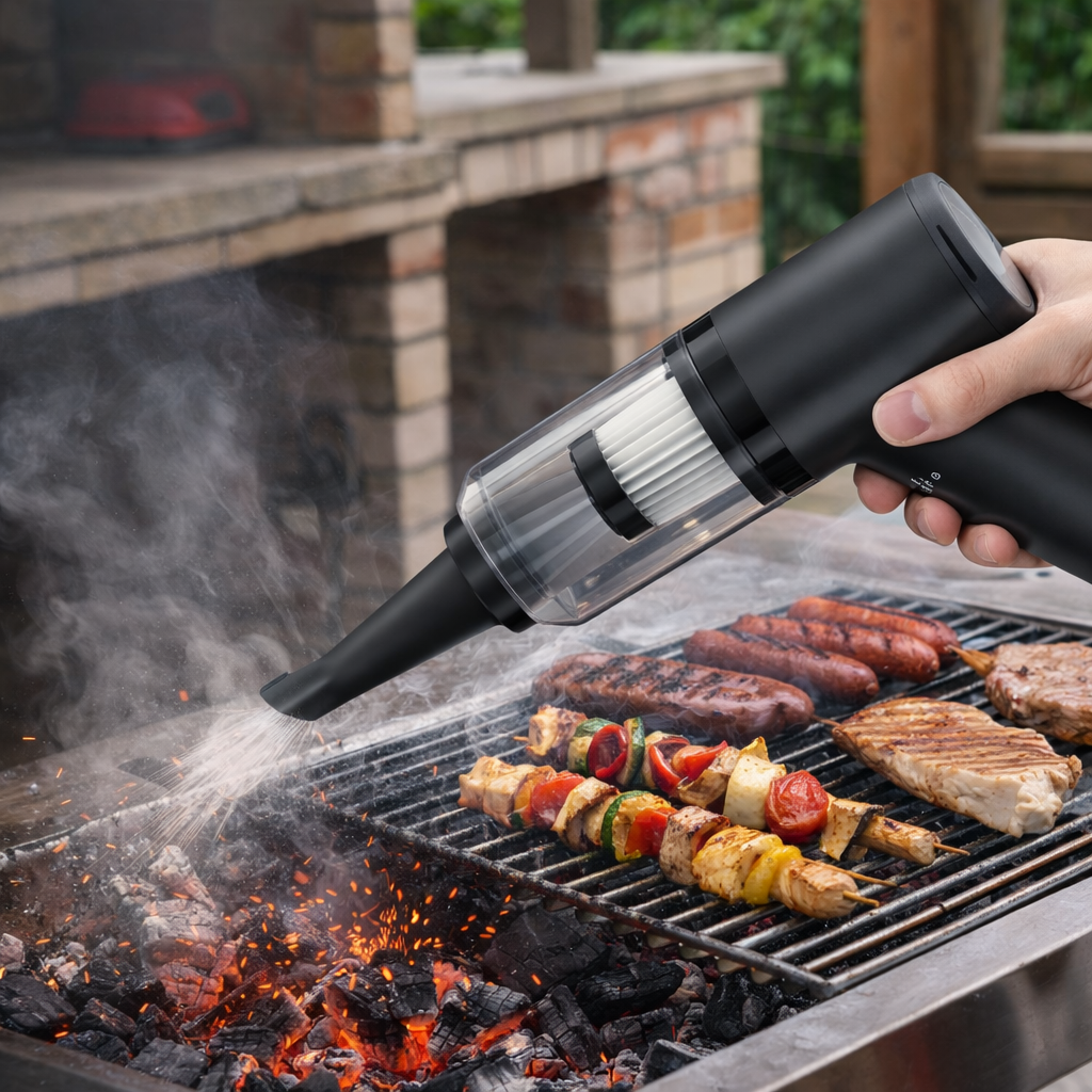 Aspiradora y Sopladora de Mano Inalámbrica y Portátil