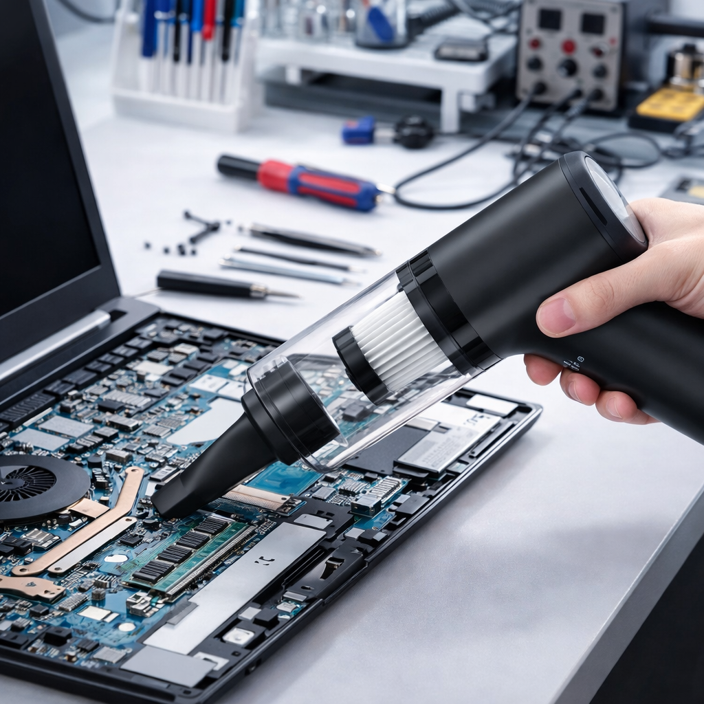 Aspiradora y Sopladora de Mano Inalámbrica y Portátil